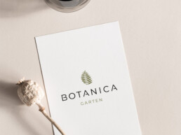 Logo Design für Botanica Garten AG