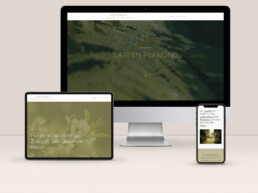 Web Design und Entwicklung für Botanica Garten AG
