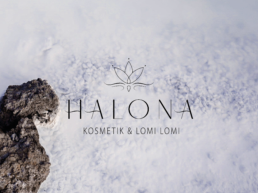 Logo Design für HALONA Kosmetik & Lomi Lomi